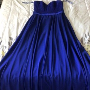 STUNNING Strapless Evening Gown